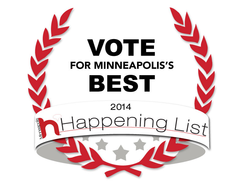2014 Minneapolis Happening List, Best Wedding Photographer, Lumen Photography, adventurous wedding photography, vote, best of, 2014