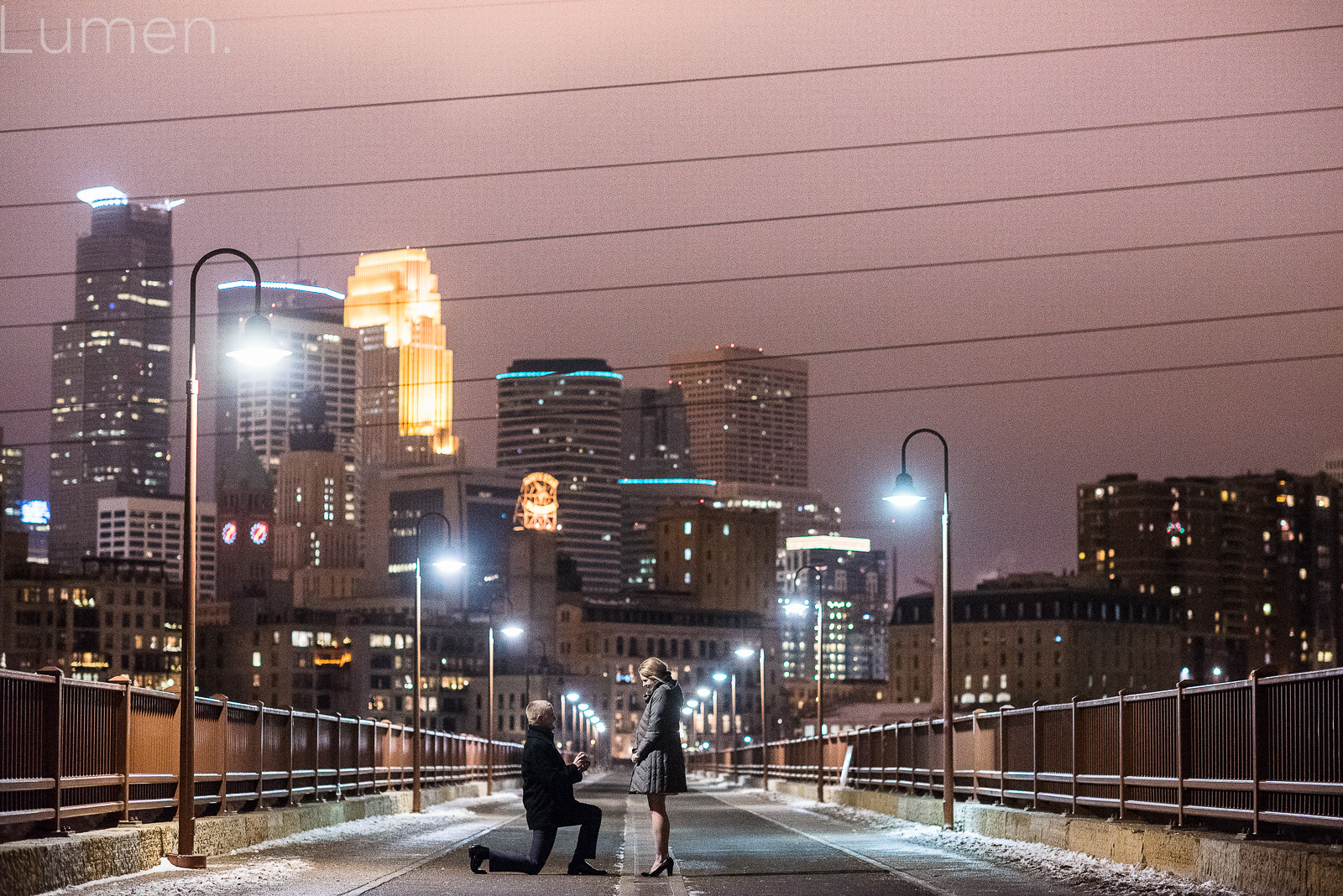 minneapolis proposal photography, adventurous, couture, minnesota, stone arch bridge proposal photos, adventurous wedding photography, crave, galleria