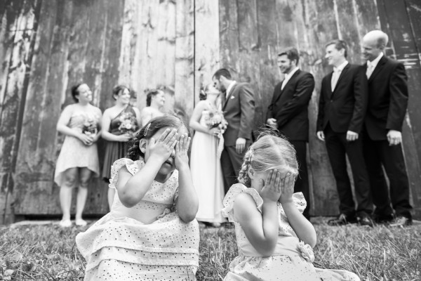 Adorable Child Wedding Photo