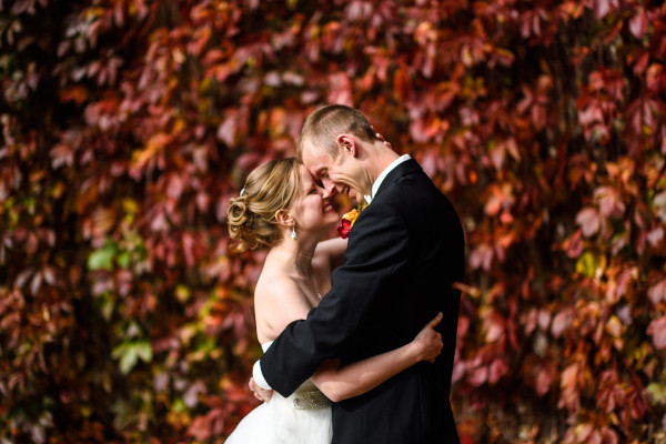 Fall Wedding Photo