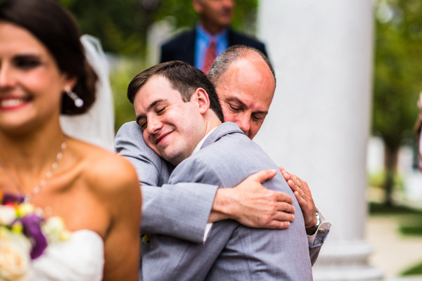 Father/Son Wedding Photo