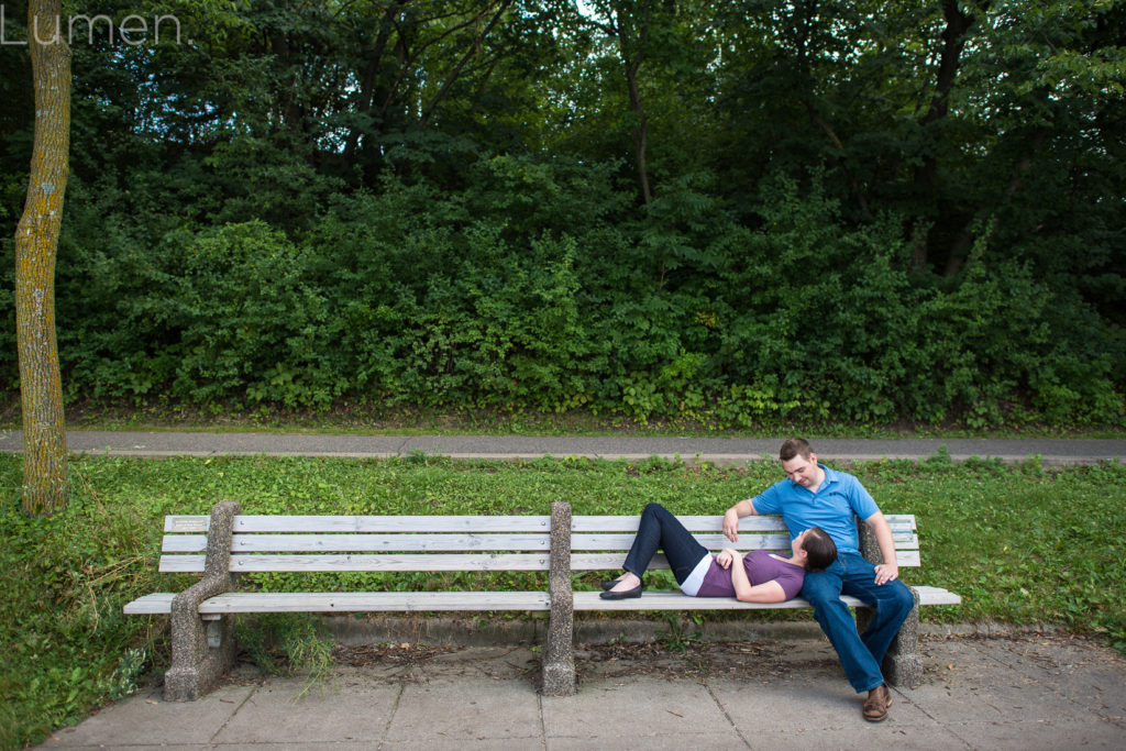 lake harriet engagement photography, adventurous photography, minneapolis engagement photography, lumen photography, biking engagement photos